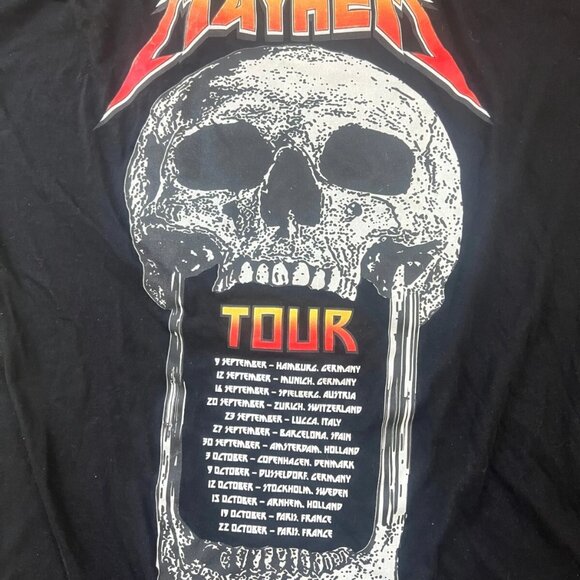 Made For Mayhem Tour Graphic Short Sleeve T-Shirt Size 2XL RARE - Picture 3 of 5